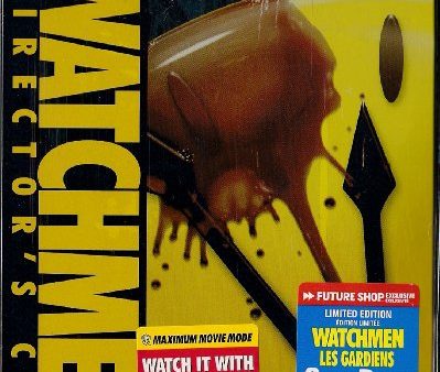 WATCHMEN (DIRECTOR S CUT, 2-DISC SPECIAL EDITION + DIGITAL COPY) STEEL BOOK For Sale