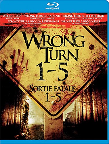 WRONG TURN 1-5 (BILINGUAL) [BLU-RAY] Cheap