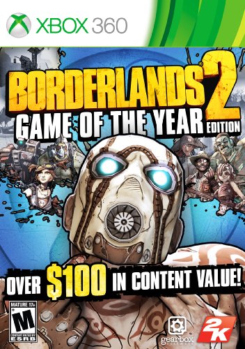 BORDERLANDS 2 GAME OF THE YEAR - XBOX 360 Hot on Sale