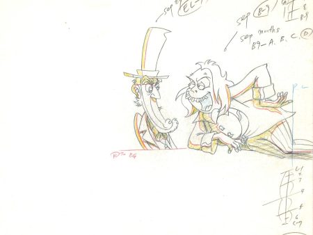 Beetlejuice The Animated Series Original Production Drawing: Beetlejuice Online Sale