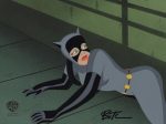 Batman The Animated Series Original Production Cel signed by Bruce Timm: Catwoman on Sale