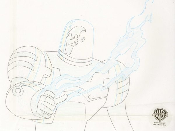 Batman Beyond Original Production Drawing: Mr. Freeze For Sale