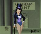 Batman The Animated Series Original Production Cel signed by Bruce Timm: Zatanna For Sale