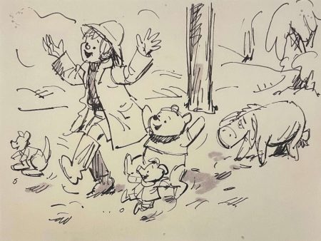 Winnie the Pooh and Tigger Too, Original Storyboard: Roo, Christopher Robin, Piglet, Winnie, Eeyore Fashion