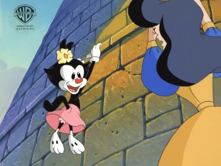 Animaniacs Original Production Cel on Original Background: Dot Online now