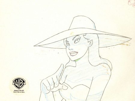 Batman The Animated Series Original Production Drawing: Poison Ivy Online