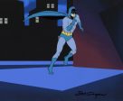 Batman Superfriends Original Production Cel and Matching Drawing Signed by Bob Singer: Batman For Discount