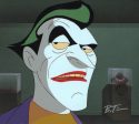 Batman The Animated Series Original Production Cel signed by Bruce Timm: Joker with Framing For Cheap