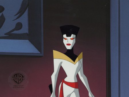 Batman Beyond Original Production Cel with Matching Drawing: Queen Online Hot Sale