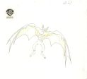 Batman The Animated Series Original Production Cel with Matching Drawing signed by Bruce Timm: Manbat Online