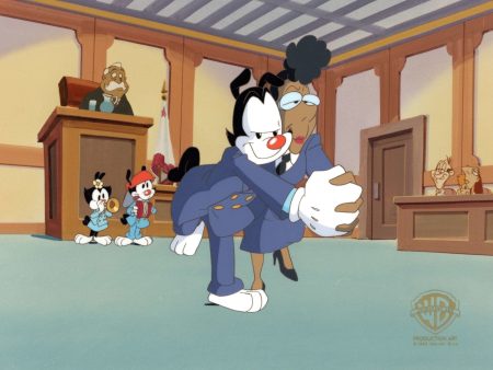 Animaniacs Original Production Cel: Wakko, Yakko, and Dot Online Sale