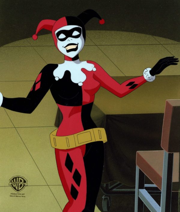 Batman The Animated Series Original Production Cel: Harley Quinn Hot on Sale