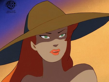 Batman The Animated Series Original Production Cel with Matching Drawing: Poison Ivy For Discount