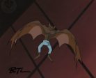 Batman The Animated Series Original Production Cel with Matching Drawing signed by Bruce Timm: Manbat Online