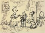 Winnie the Pooh and Tigger Too, Original Storyboard: Kanga, Roo, Tigger, Piglet, Winnie Sale