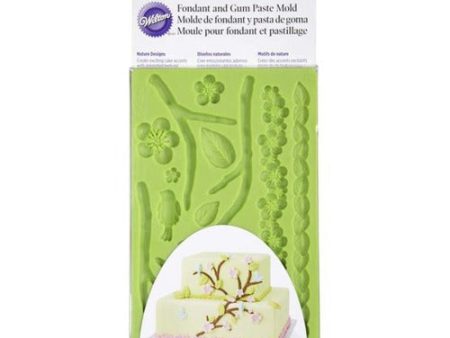 Fondant Mold - Nature Fashion