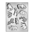 Chocolate Mold - Zoo Animals Assortment Supply