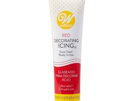 Decorating Icing Tube - Red Hot on Sale