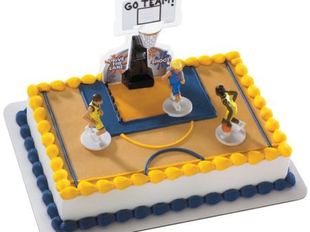 Cake Topper - Basketball All Net Sale