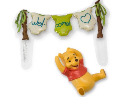 Cake Topper - Winnie the Pooh Welcome Baby Hot on Sale