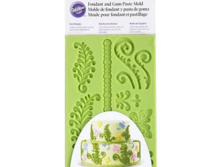 Fondant Mold - Fern Hot on Sale