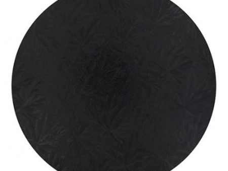 Round Black Cake Drum 1 2   Thick Online