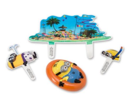 Cake Topper - Despicable Me Beach Party Cheap