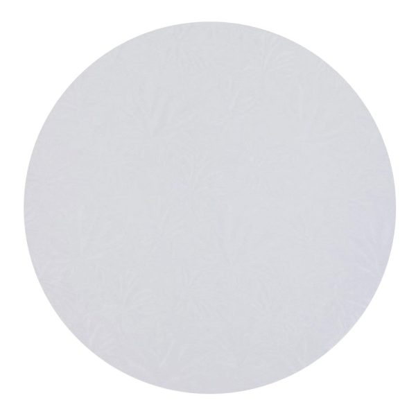 Round White Cake Drum 1 2   Thick For Discount