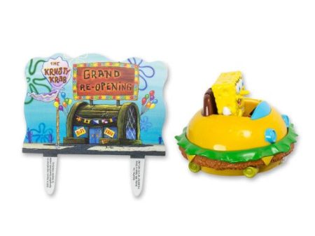 Cake Topper - SpongeBob SquarePants Krabby Patty For Discount