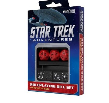 Star Trek Adventures - Dice Set: Command Red Online Sale